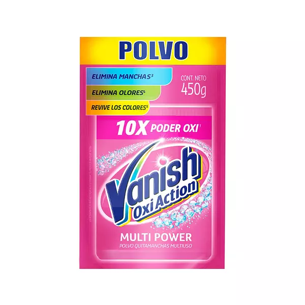 Quitamanchas Vanish Polvo Rosa