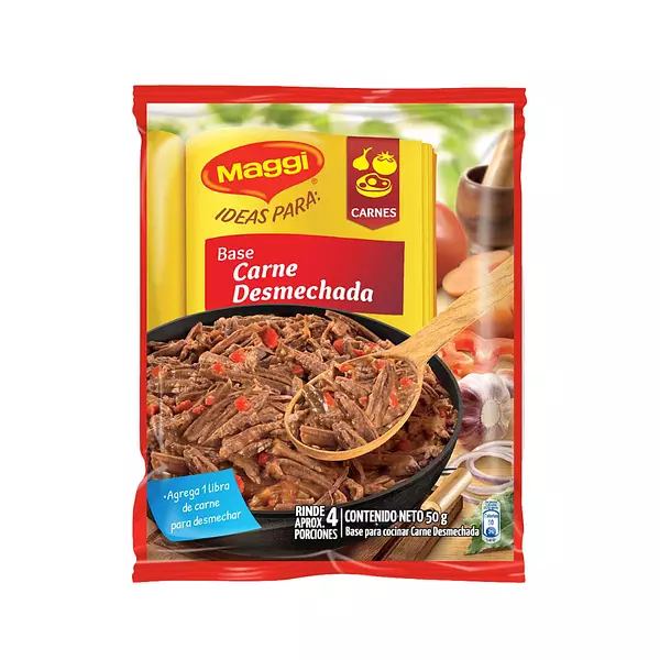 Base Maggi Carne Desmechada