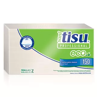 Toalla de Manos Sanitisu Eco Desechable X150und