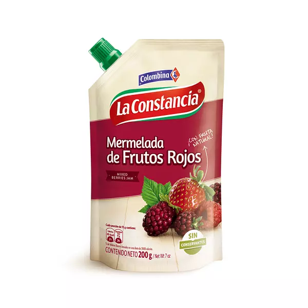 Mermelada Constancia Frutos Rojos