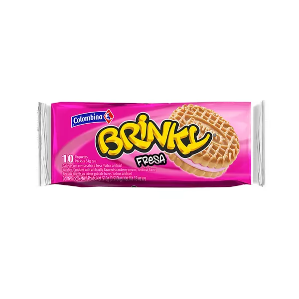 Galleta Brinky Fresa