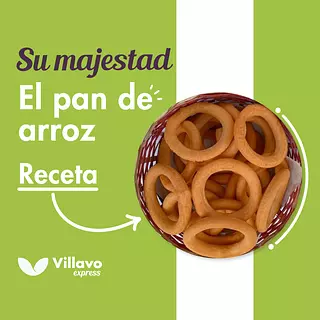 Pan de arroz llanero