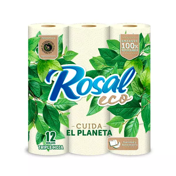 Papel Higiénico Rosal Ecológico