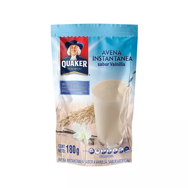 Avena Quaker Instantánea Vainilla