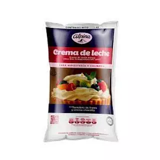 Crema de leche bolsa Alqueria 900ml - Tiendas Jumbo