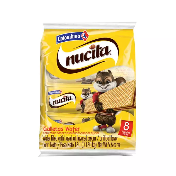 Galleta Nucita Wafer Individual