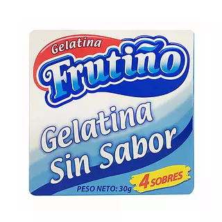 Gelatina Frutiño Sin Sabor