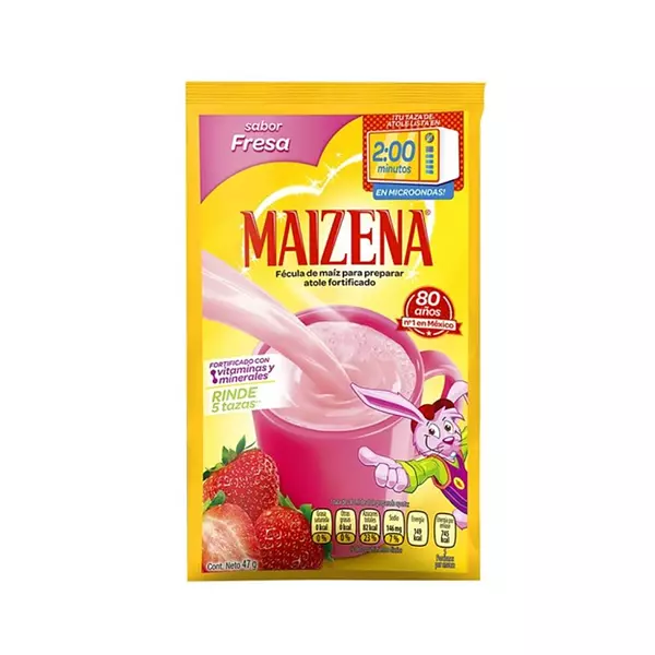 Fecula de Maiz Maizena Sabor Fresa