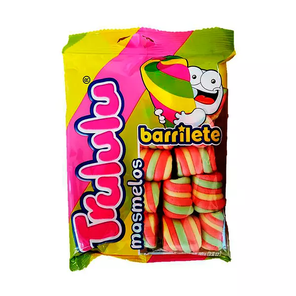 Dulce Trululu Masmelos Barrilete Por 90 Gr