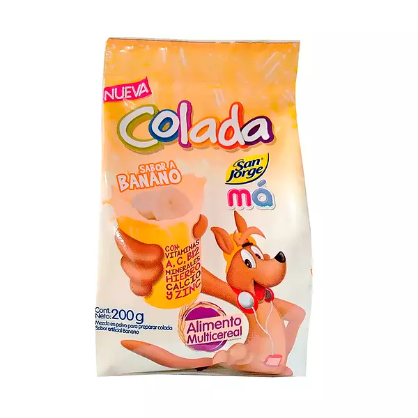 Colada San Jorge Sabor Banano