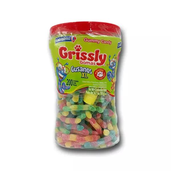 Goma Grissly Gusanos