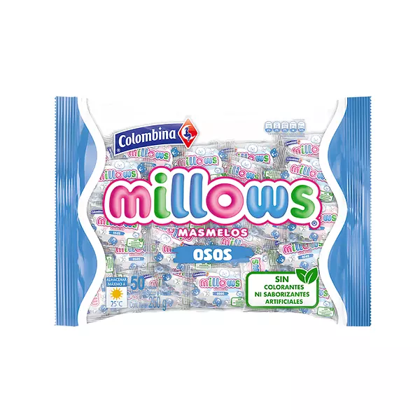 Masmelos Millows Oso de Colombina