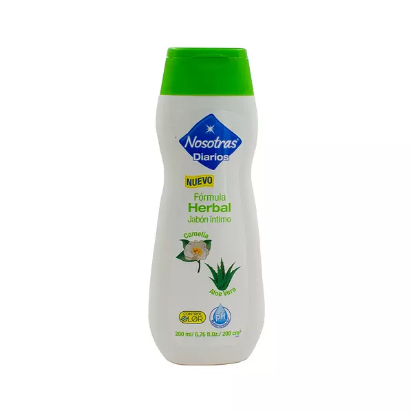 Jabón Intimo Nosotras Formula Herbal Control Olor