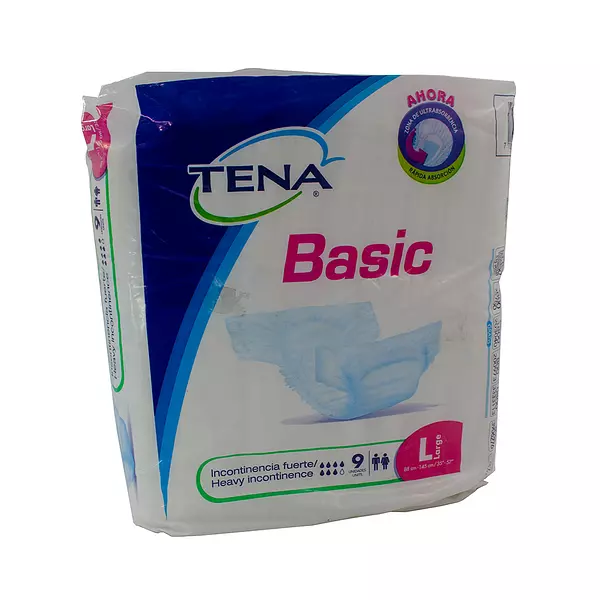 Pañales Tena Basic Talla L