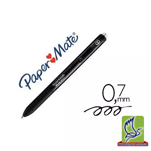 Bolígrafo Gel Inkjoy Retractil 0.7mm