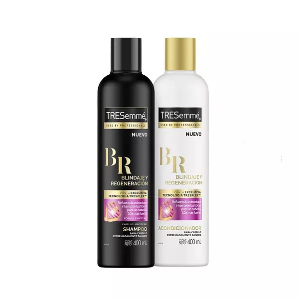 Oferta Tresemme Blindaje Platinum Shampo + Acondicionador