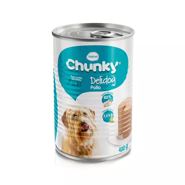 Chunky Delidog Pollo De Lata 400 Gr