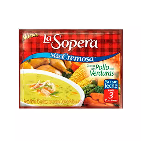 Crema de Pollo La Sopera