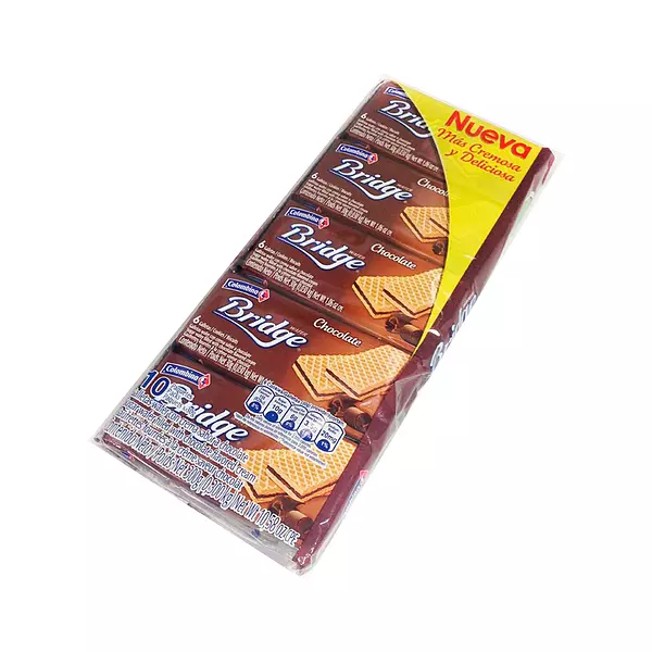 Galletas Wafer Bridge Chocolate