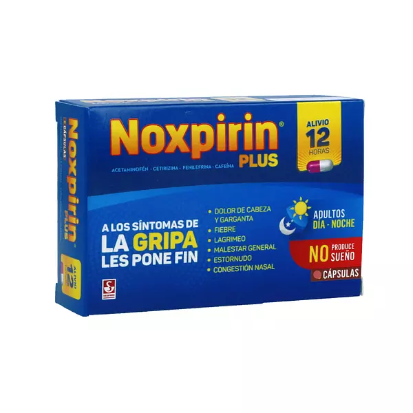 Noxpirin Gripa Plus Capsula