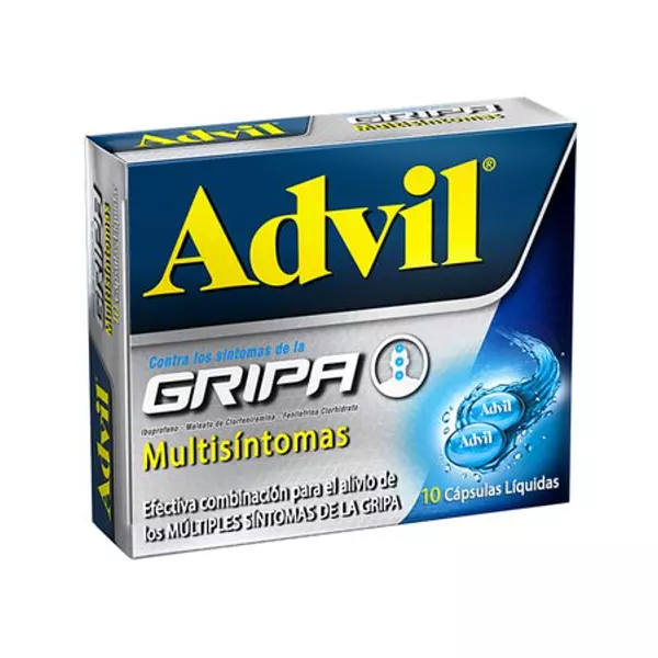 Advil Gripa Multisintomas Capsula Liquido