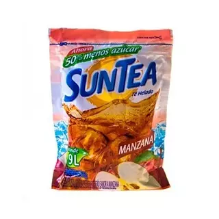 Refresco de Polvo Suntea Sabor A Manzana