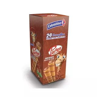 Barquillo Piazza con Crema de Arequipe