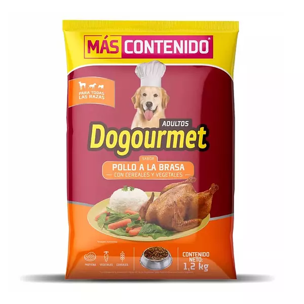 Alimento para Perros Dogourmet Adultos Pollo A La Brasa