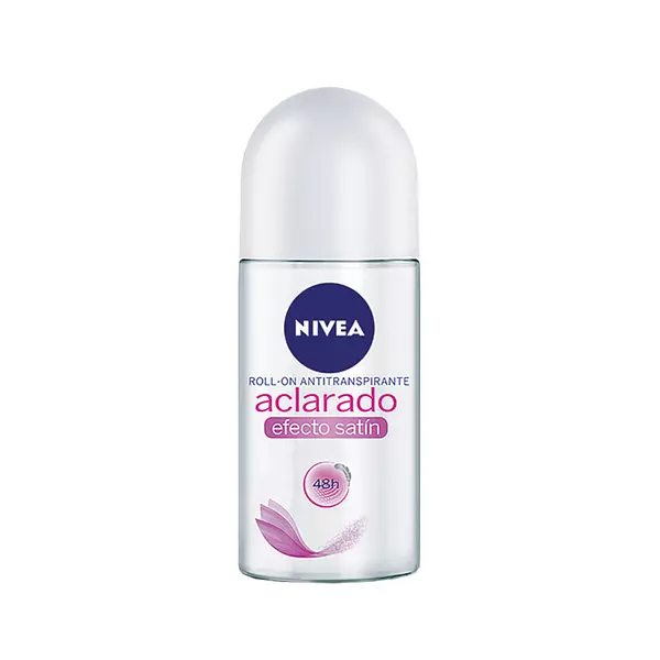 Desodorante Nivea Roll On Aclarado Efecto Satin Mujer