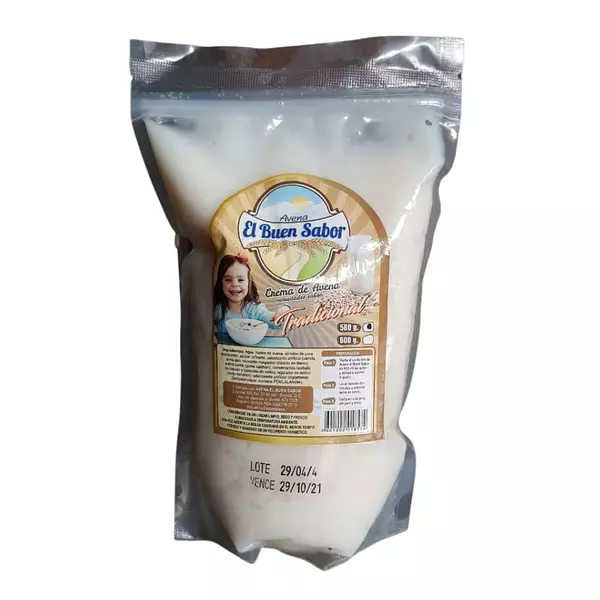 Crema de Avena Cubana El Buen Sabor