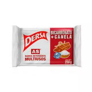 Jabón Multiusos De Barra Dersa Bicarbonato + Canela