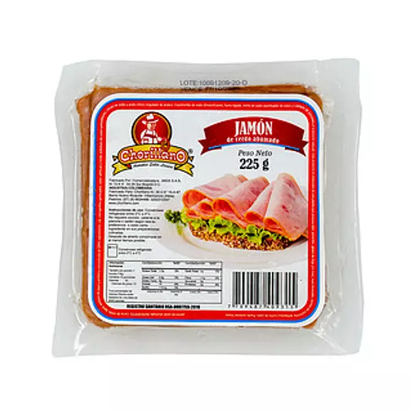 Jamón de Cerdo Ahumado Chorillano