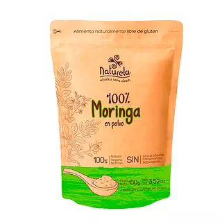 Moringa de Polvo Naturela 100 Gr