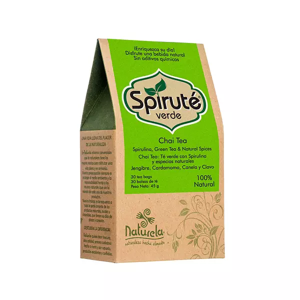 Te Spiruté Verde Naturela 30 Bolsas