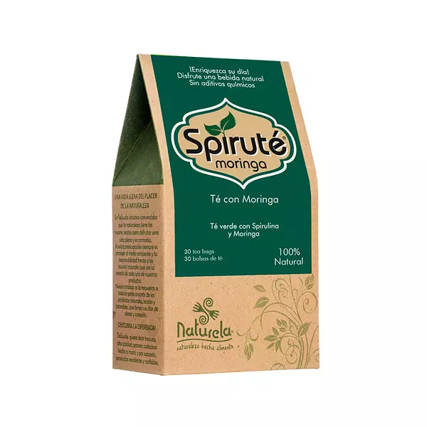 Te Spiruté Moringa Naturela 30 Bolsas