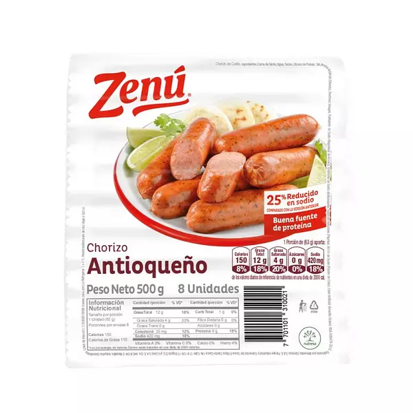 Chorizo Antioqueño Zenú