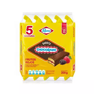 Chocorramo Barrita Frutos Rojos
