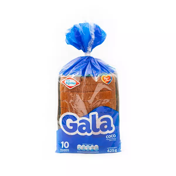Ponqué Gala Coco