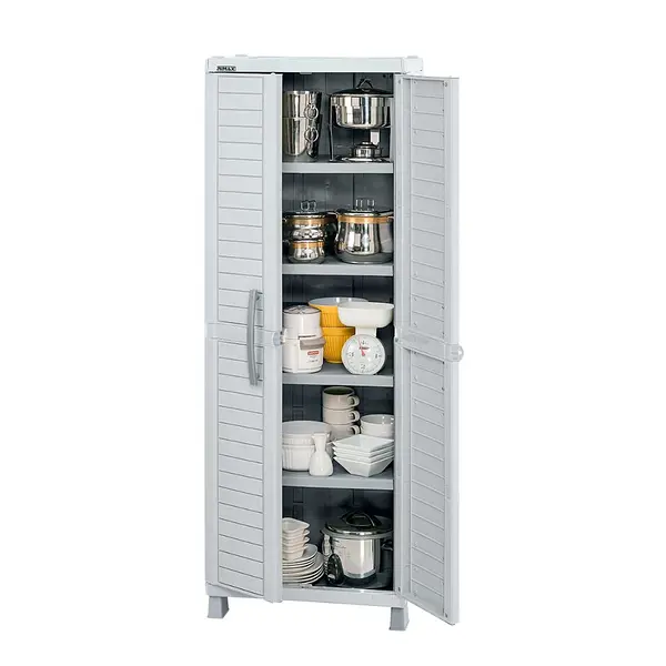 Armario Rimax Grande Barú Gris Claro