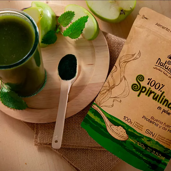 Spirulina de Polvo Naturela 100 Gr