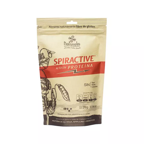 Spiractive Proteína Naturela 210 Gr