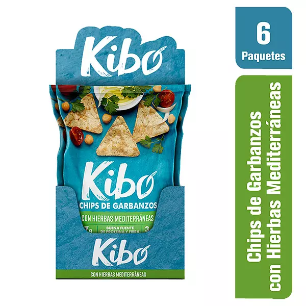 Chips de Garbanzo Hierbas Mediterráneas Naturela 6 Paquetes