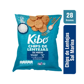 Chips de Lentejas Sal Marina Naturela