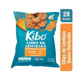 Chips Lentejas Queso Rostizado Coliflor Naturela 4 Paquetes