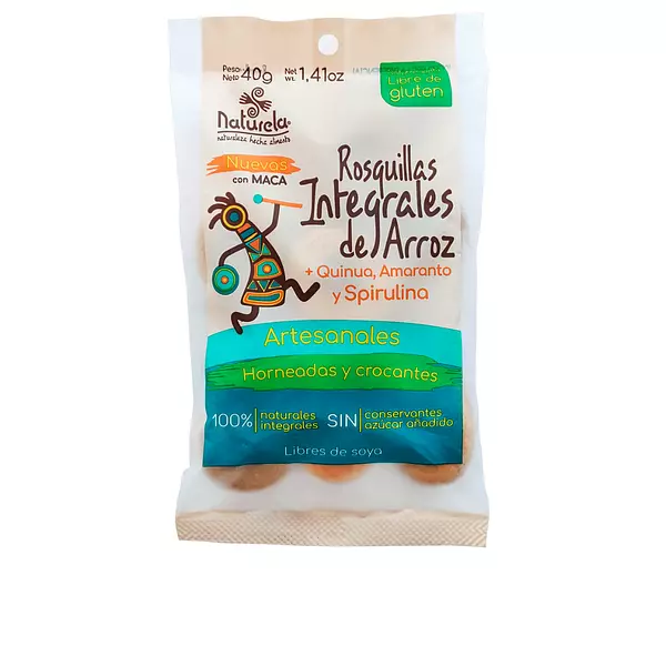 Rosquillas Spirulina Naturela 6 Unidades