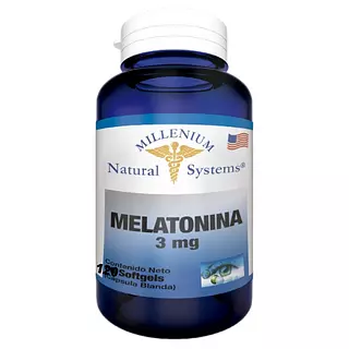 Melatonina 3 Mg 120 Sofgels Systems