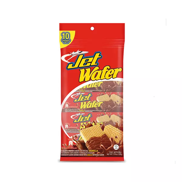 Wafer Jet Sabor Vainilla