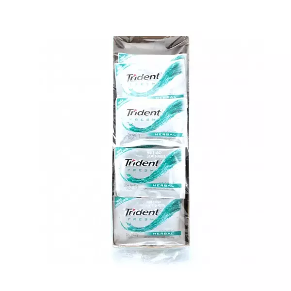 Chiclest Trident Fresh Sin Azúcar Herbal