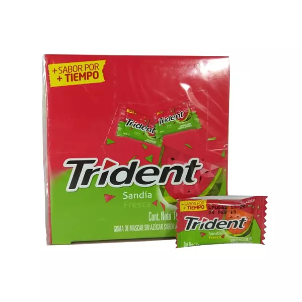 Chiclets Trident Sandia