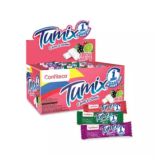 Chiclets Tumix Frutal Surtido